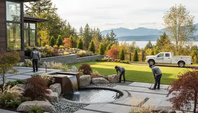Tacoma, WA landscaping team providing professional lawn care and yard maintenance services