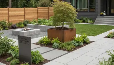 Tacoma, WA landscaping service crew providing professional lawn care for residential properties