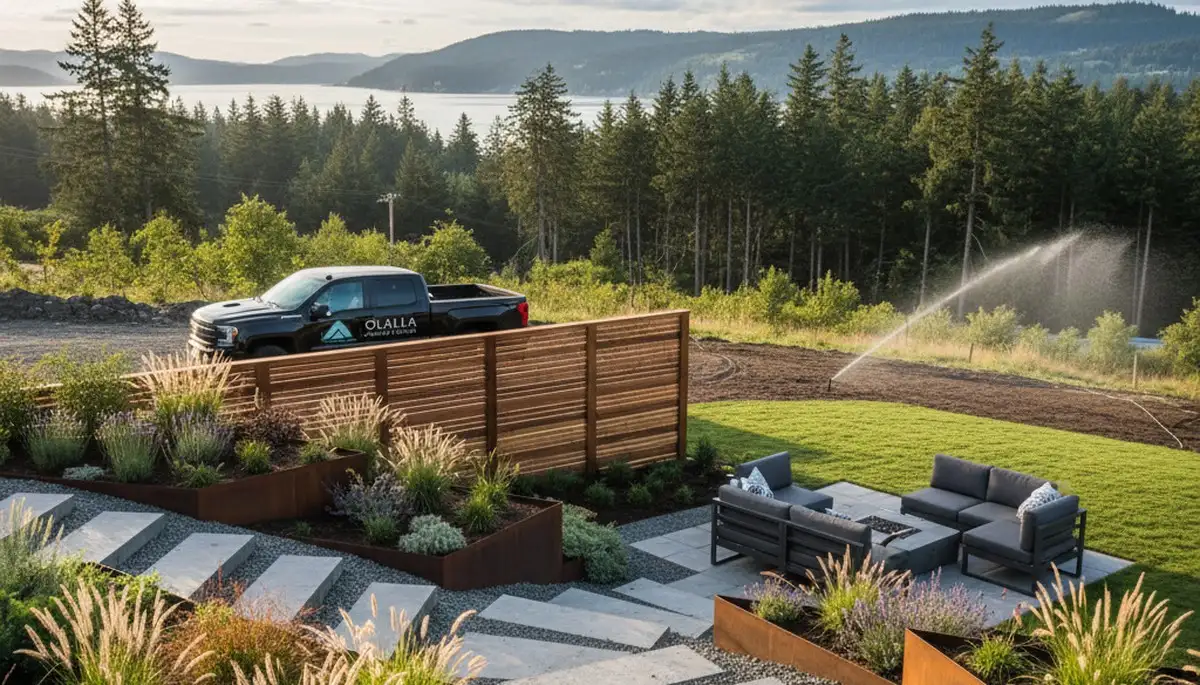 Professional landscaping service in Tacoma, WA for lawn care and yard maintenance