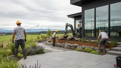 Tacoma, WA landscaping team providing professional lawn care and yard maintenance services