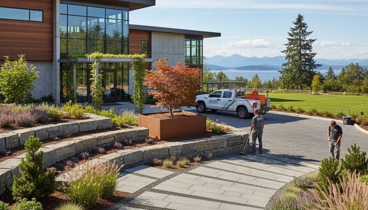 Tacoma, WA landscaping team providing professional lawn care and yard maintenance services
